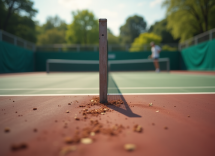 Alcaraz e Zverev in campo durante una partita di tennis