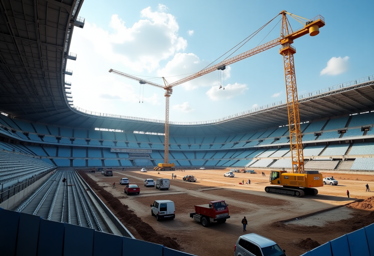 Progetto stadio di proprietà dell'Alcione a Milano