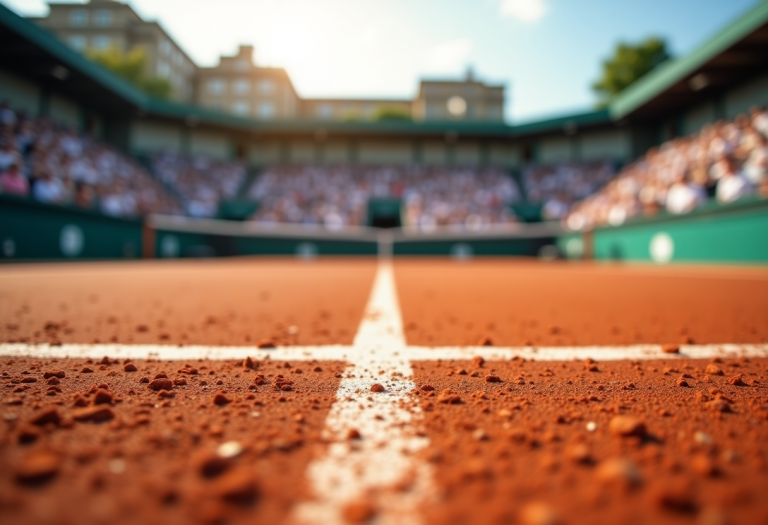 Giocatrici in azione durante la Billie Jean King Cup