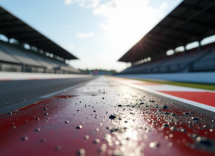 Carlos Sainz testa la Williams FW46 durante i test Pirelli