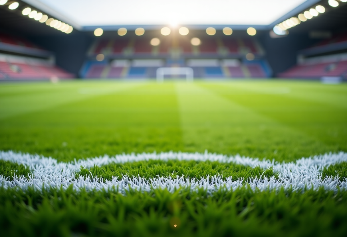 Centrocampisti dell'Inter in azione durante una partita