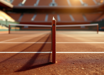 Iga Swiatek in campo durante una partita di tennis