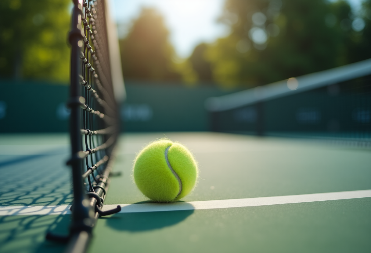 Giocatori di tennis durante le ATP Finals e tornei Challenger