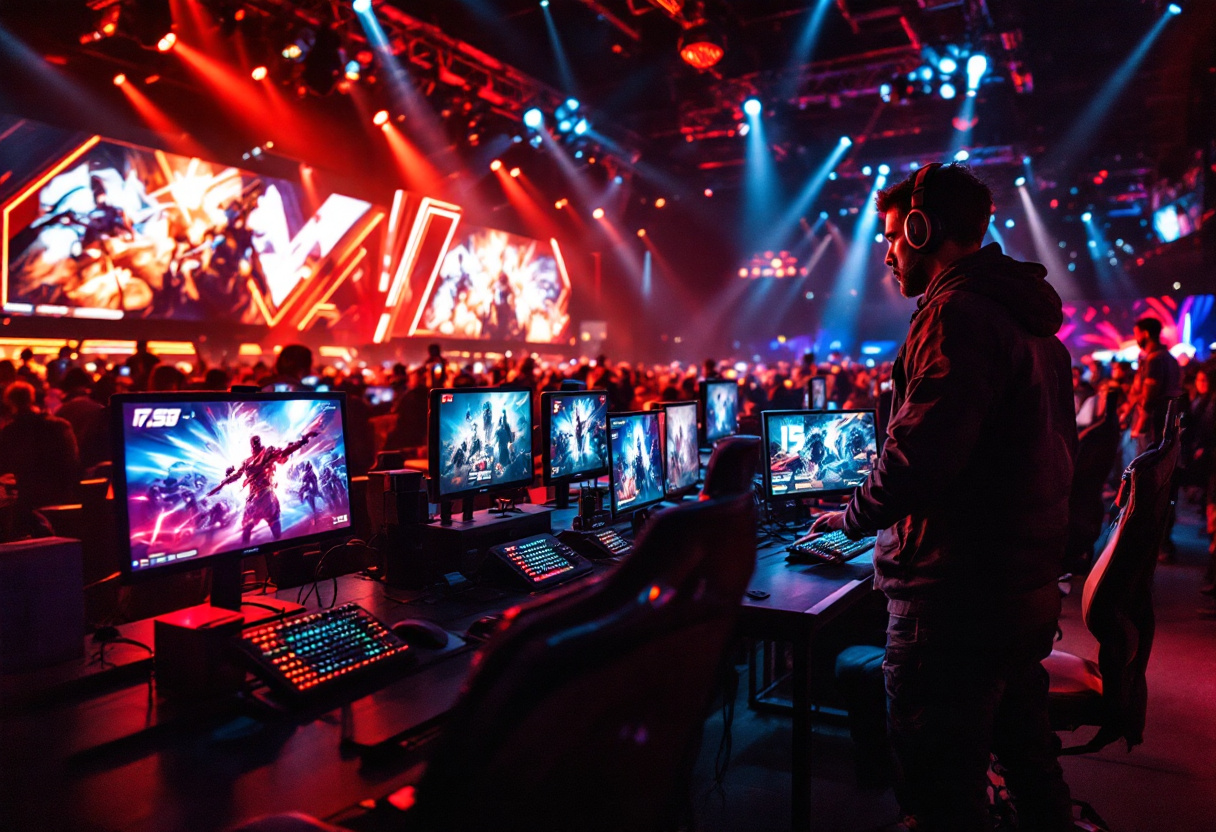 Immagine che rappresenta gli esports in Italia nel 2024