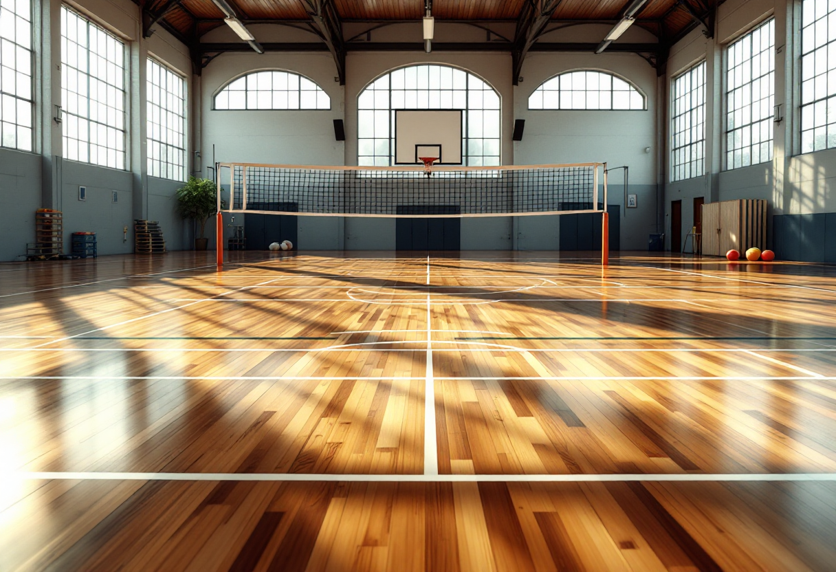 Julio Velasco durante una partita di volley