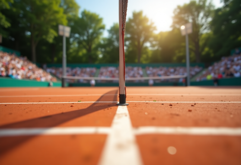 Italia e Slovacchia in campo durante la finale della Billie Jean King Cup 2023