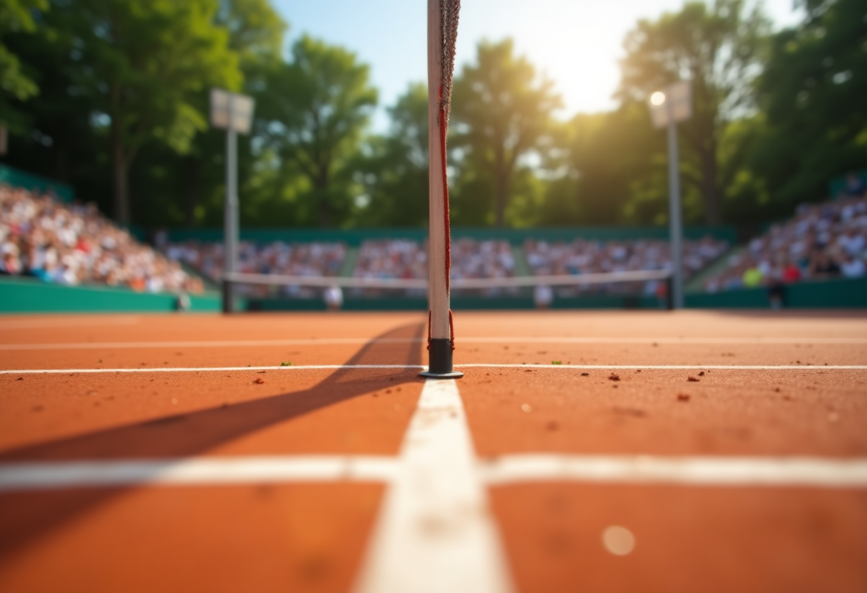 Italia e Slovacchia in campo durante la finale della Billie Jean King Cup 2023