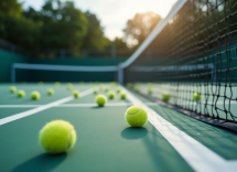 Taylor Fritz e Jannik Sinner in azione alle ATP Finals