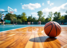 Giocatori in azione durante il III Trofeo di basket Endas Sicilia