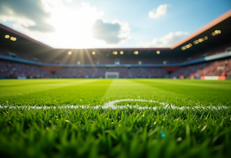 Italia e Francia in campo per una storica sfida calcistica