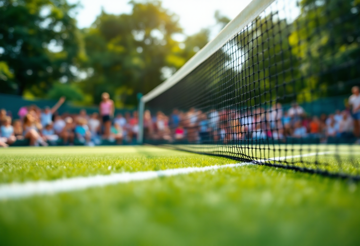 Jannik Sinner e Matteo Berrettini festeggiano la vittoria