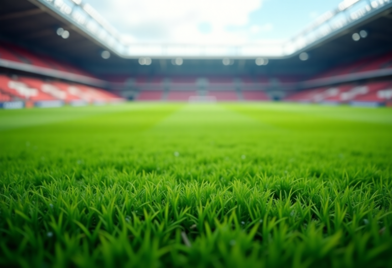 Giocatori del Manchester City in campo durante una partita