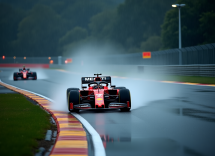 Max Verstappen festeggia la vittoria nel GP del Brasile 2023