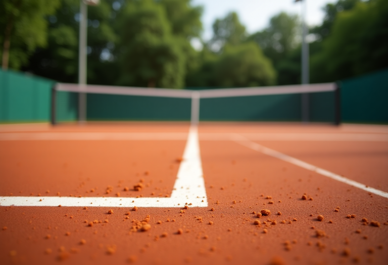 Norrie e Shapovalov durante la finale di tennis a Metz