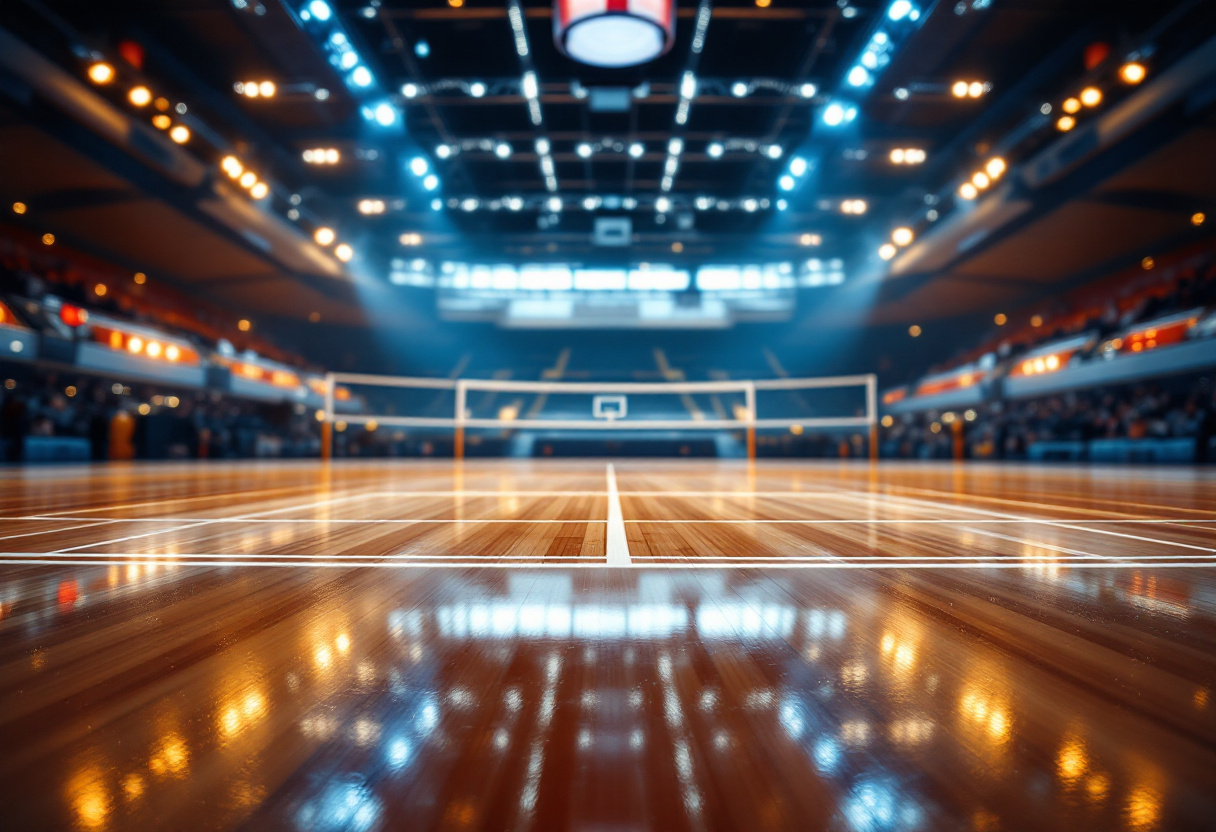 Palasport di Genova pronto per eventi di pallavolo