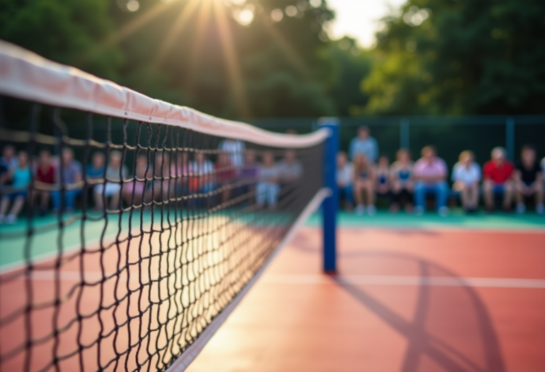 Giocatori di Pallavolo San Giorgio durante la partita a Sassuolo