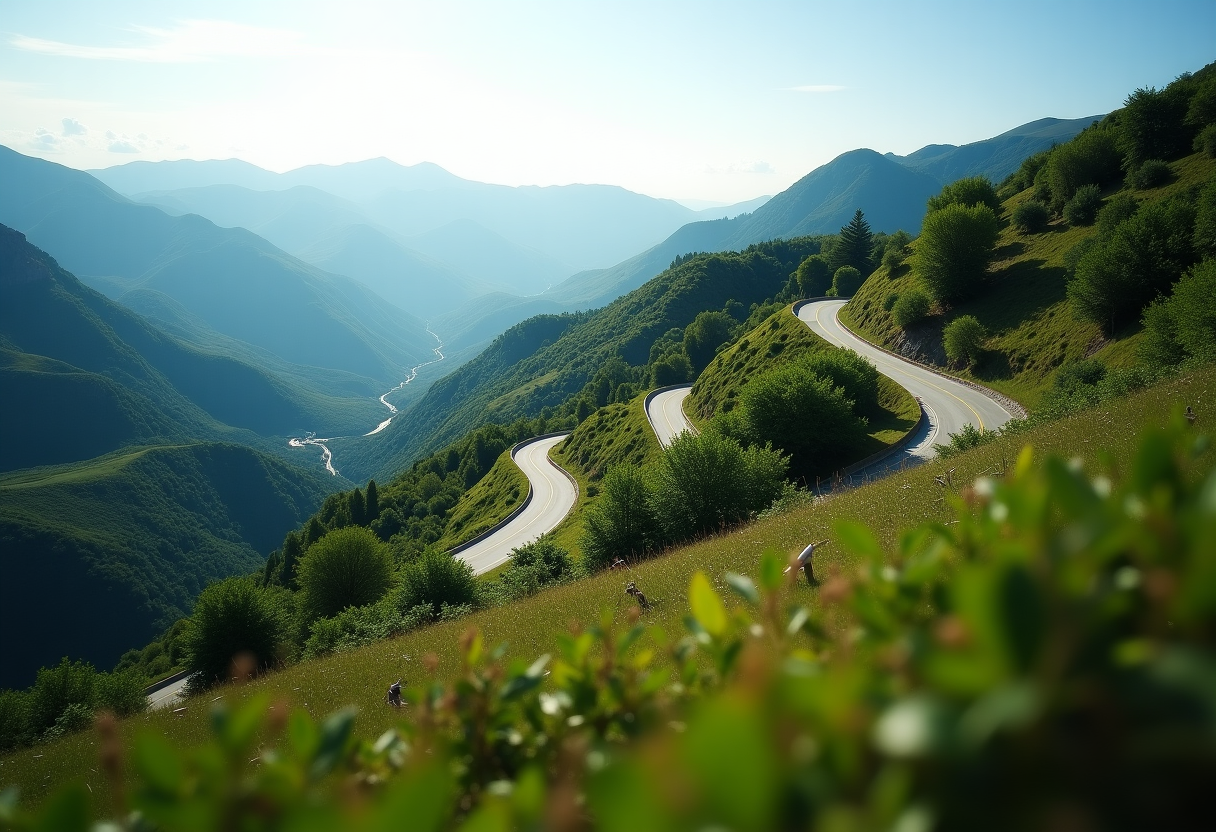 Immagine del Rally di Como 2025 con auto da corsa