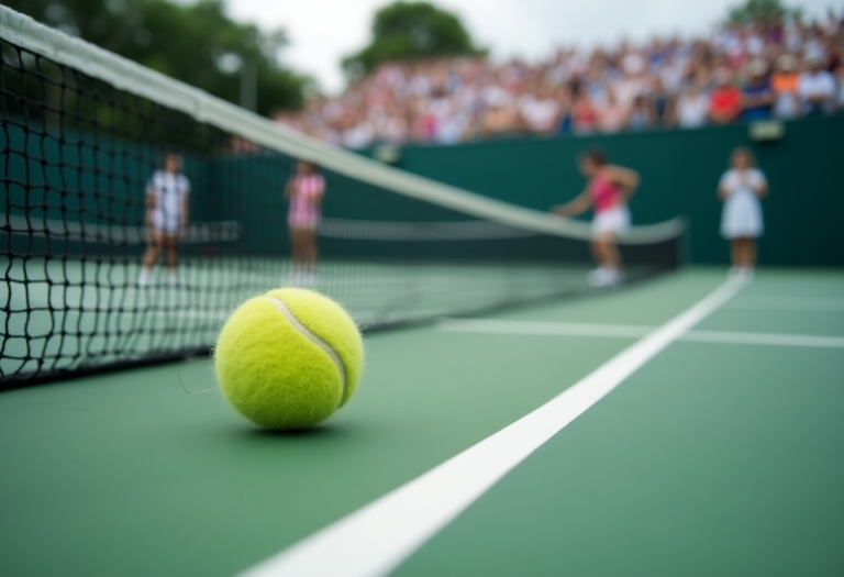 Risultati del primo turno dei tornei di tennis femminile