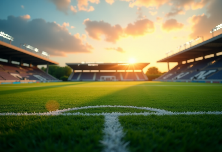 Giocatori del Romagnolo Brancaccio Calcio in azione