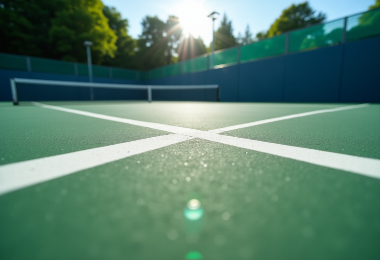 Giocatori in azione durante le semifinali ATP 250 a Metz e Belgrado