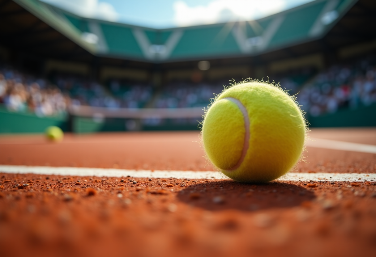 Taylor Fritz in azione durante le ATP Finals 2023