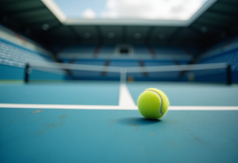 Taylor Fritz celebra la vittoria su Alex De Minaur alle ATP Finals