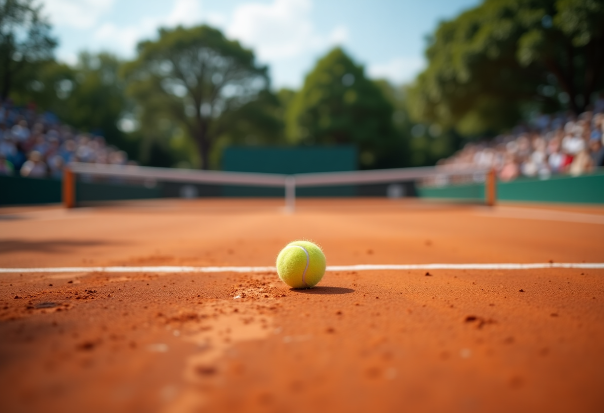 Giocatori di tennis in azione nei tornei M25 e M15