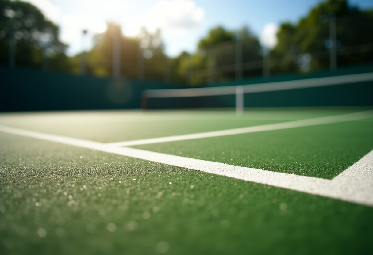 Alexander Zverev in azione durante le ATP Finals 2024