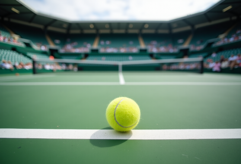 Zverev e Fritz in azione durante una partita di tennis