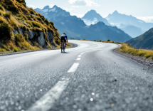 Pascal Hervé, ciclista francese, in azione durante una gara