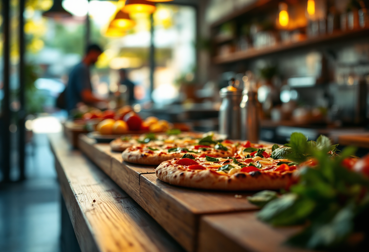 Blmqvist che prepara una pizza gourmet dopo la carriera calcistica