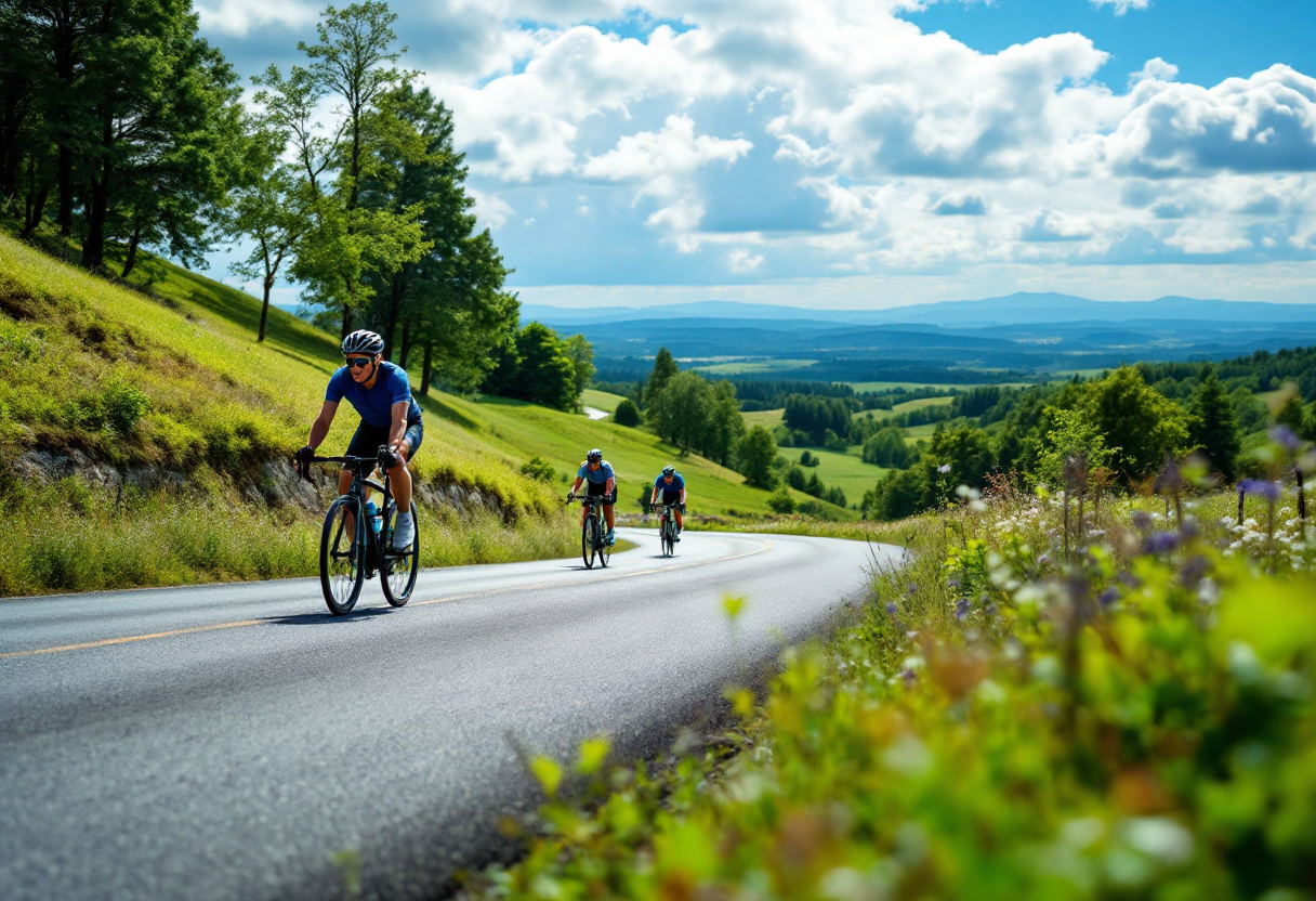 Ciclismo professionistico in crescita esponenziale