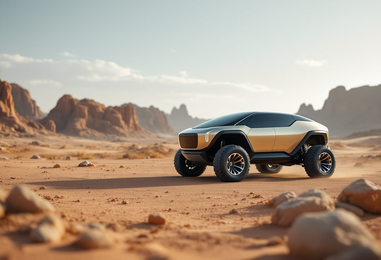 Dacia Sandrider in azione nella Dakar 2025