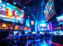 Giocatori di esports in competizione in Nuova Zelanda