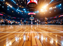 Logo ufficiale di Eurobasket 2025 con pallone da basket