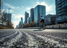 Pascal Hervé, ciclista francese, in un momento di gara