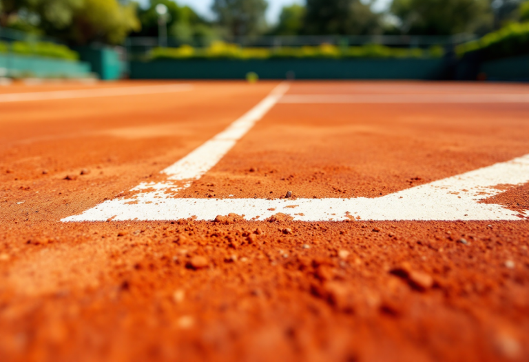 Murray e Djokovic durante una partita di tennis insieme