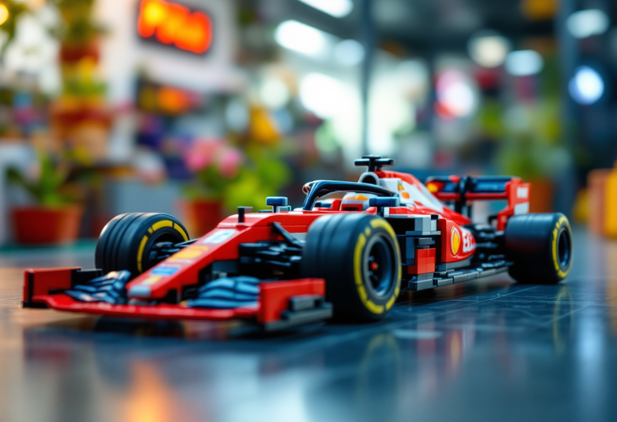 Set LEGO dedicati alla Formula 1 per il 2025