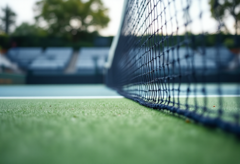 Giovani tennisti italiani in azione agli Australian Open