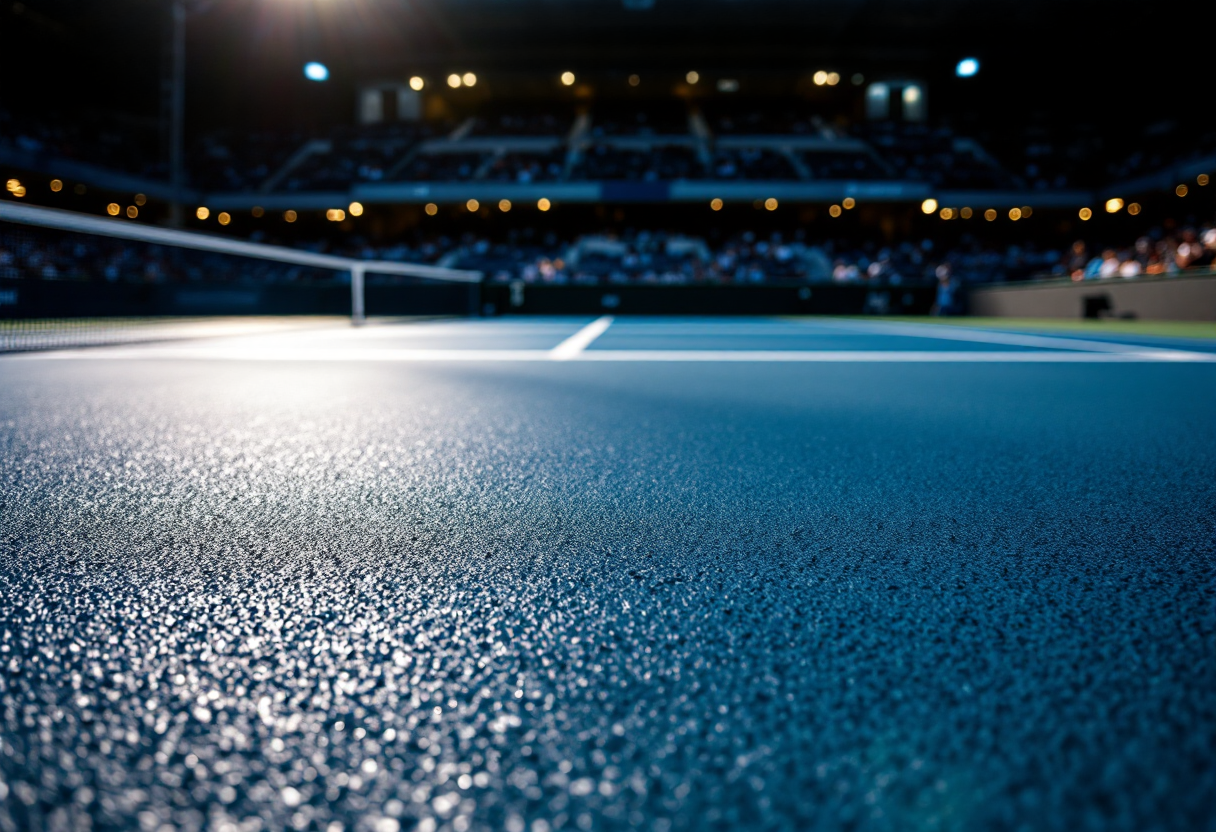 Giocatori in azione al torneo ATP 250 di Hong Kong