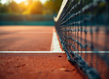 Benoit Paire durante una partita di tennis professionistico