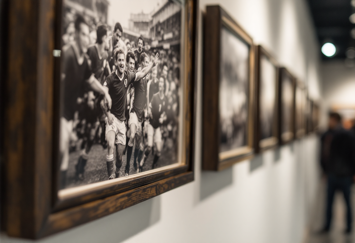 Mostra fotografica sul calcio a Catanzaro, storia e attualità