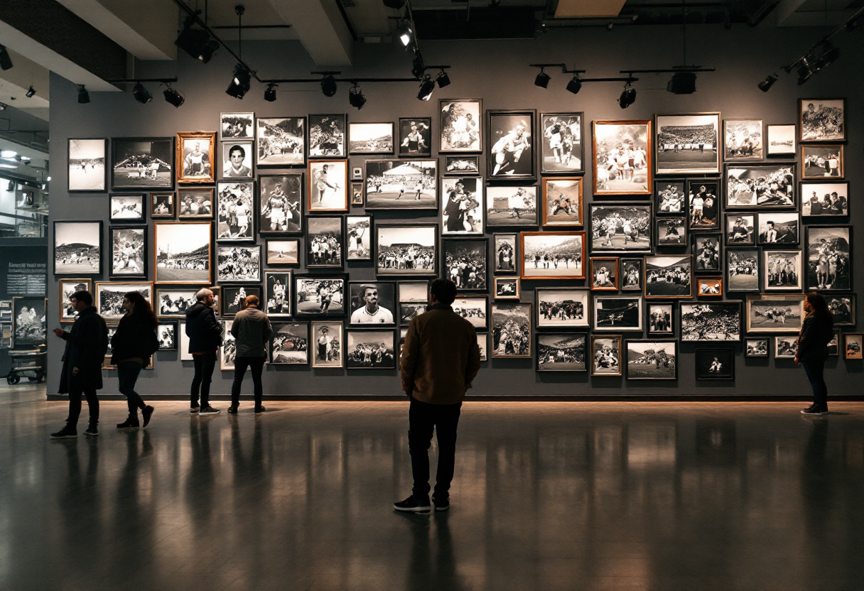 Mostra fotografica sul calcio a Catanzaro