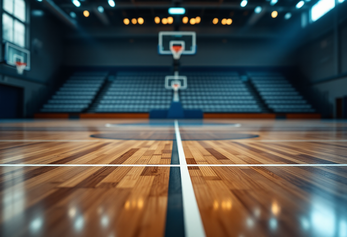 Giocatrici in azione durante la quattordicesima giornata di basket