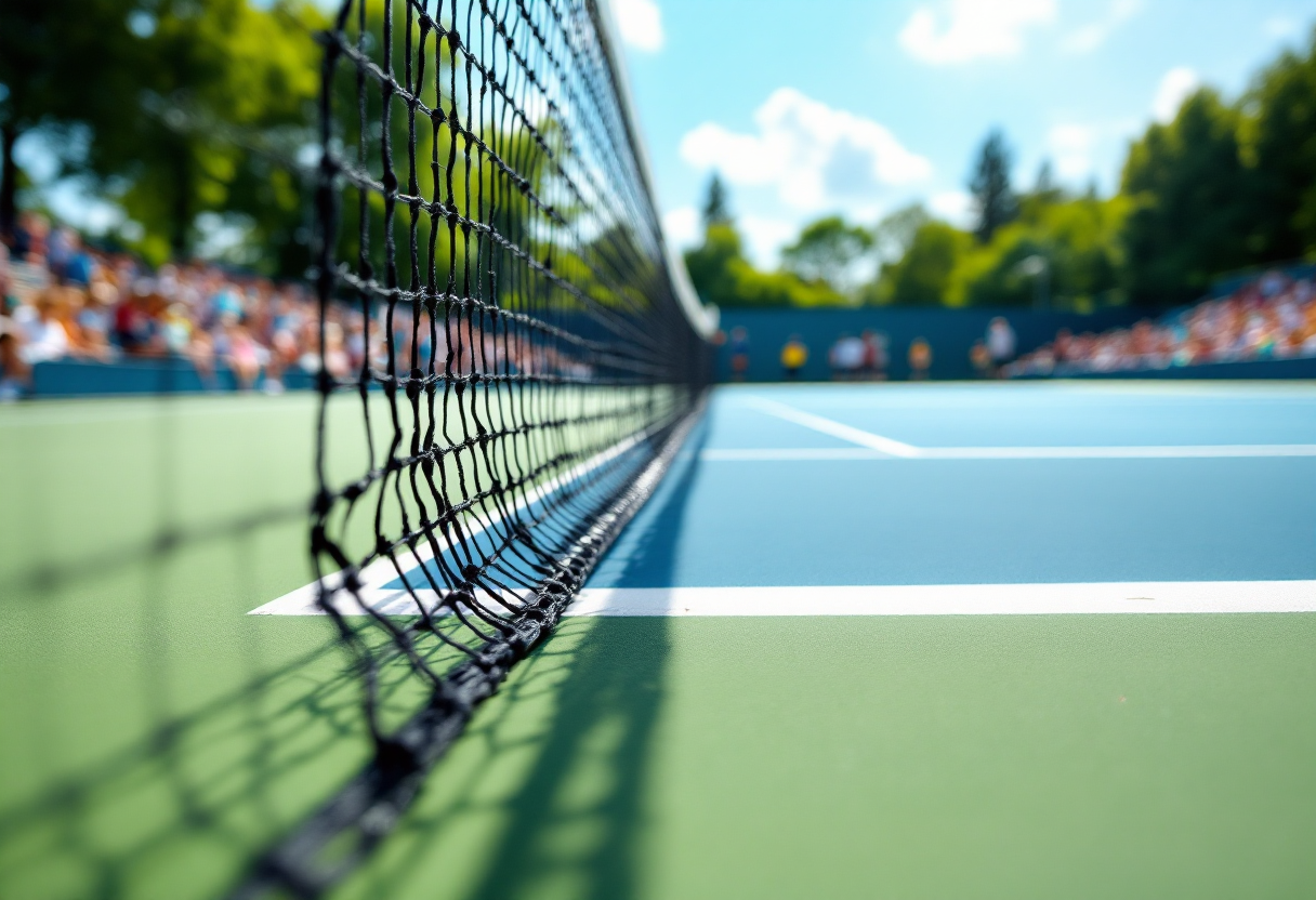 Frances Tiafoe celebra la vittoria agli Australian Open 2025