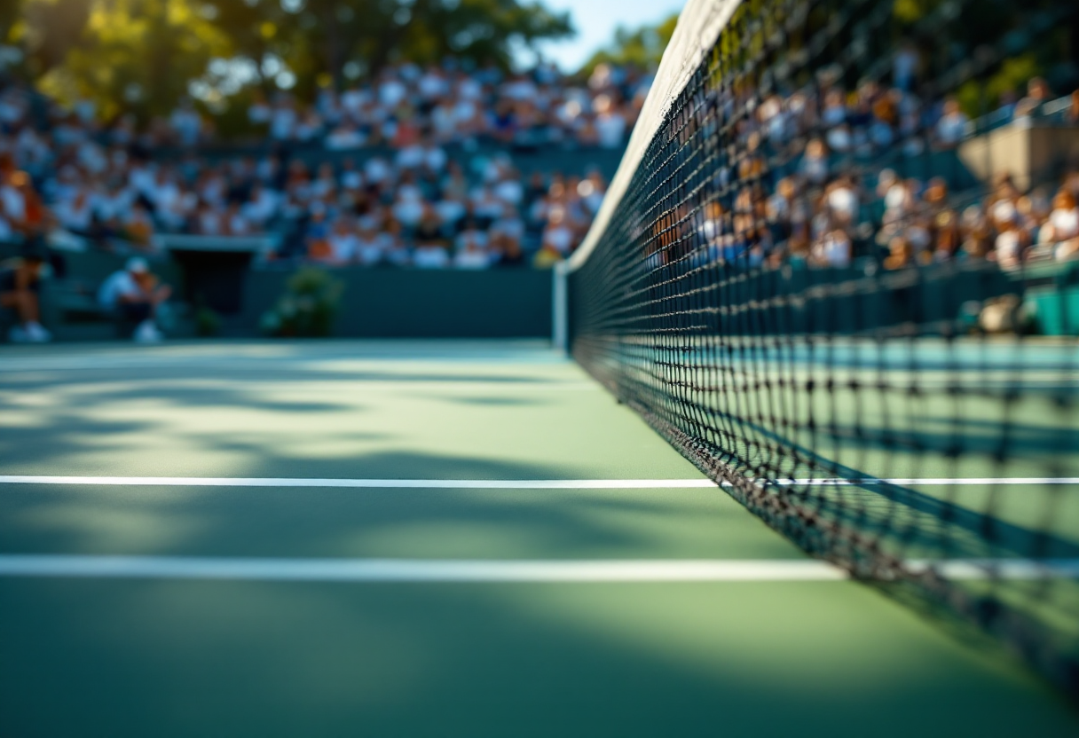 Gael Monfils esulta dopo la vittoria agli Australian Open