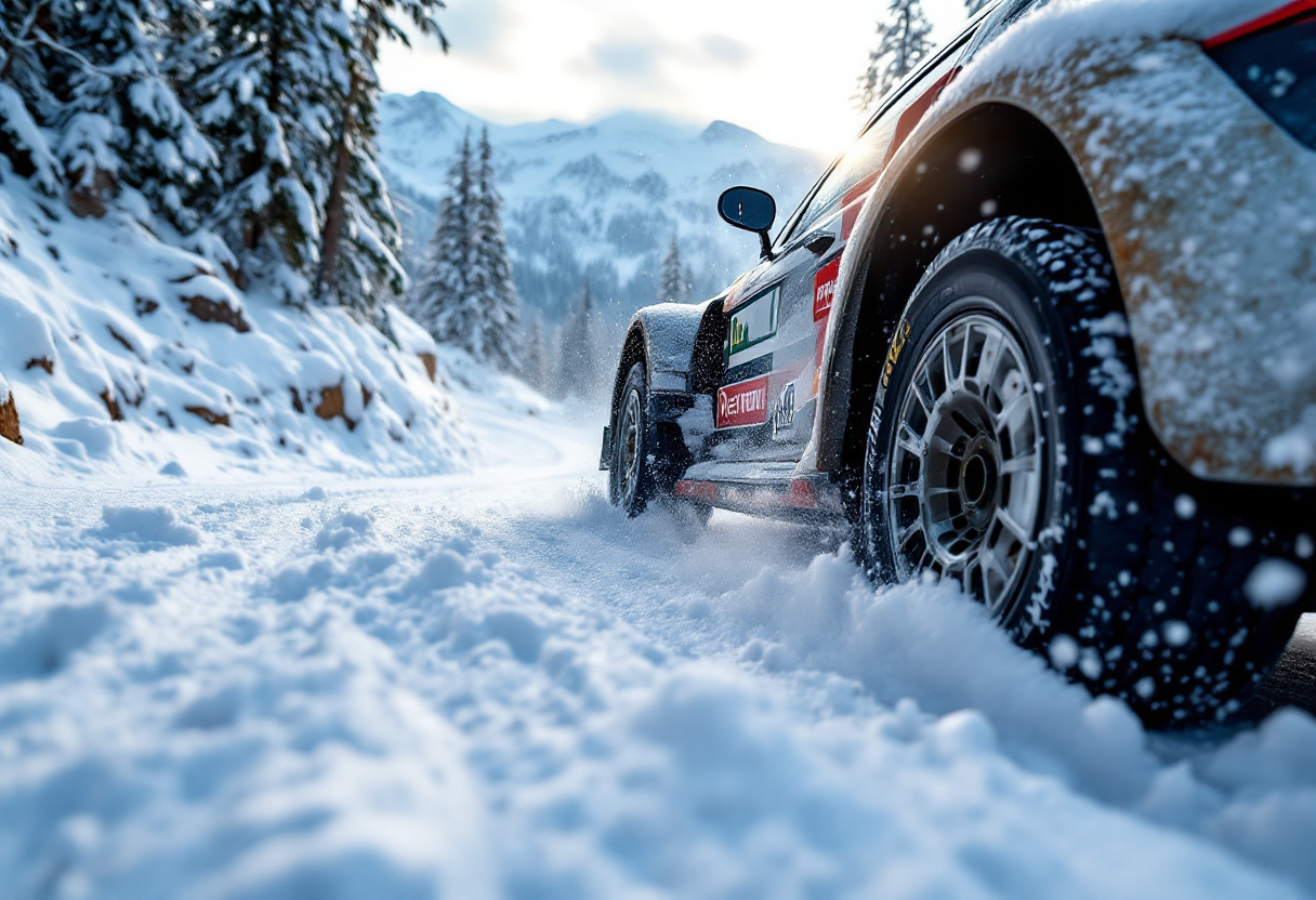 Auto Hankook in azione al Rallye Monte Carlo 2025