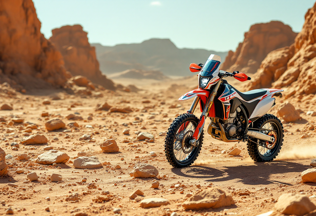 Hero MotoSports Team Rally durante la vittoria al Dakar Rally 2025