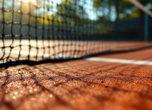 Giocatori di tennis in azione durante il torneo 2023