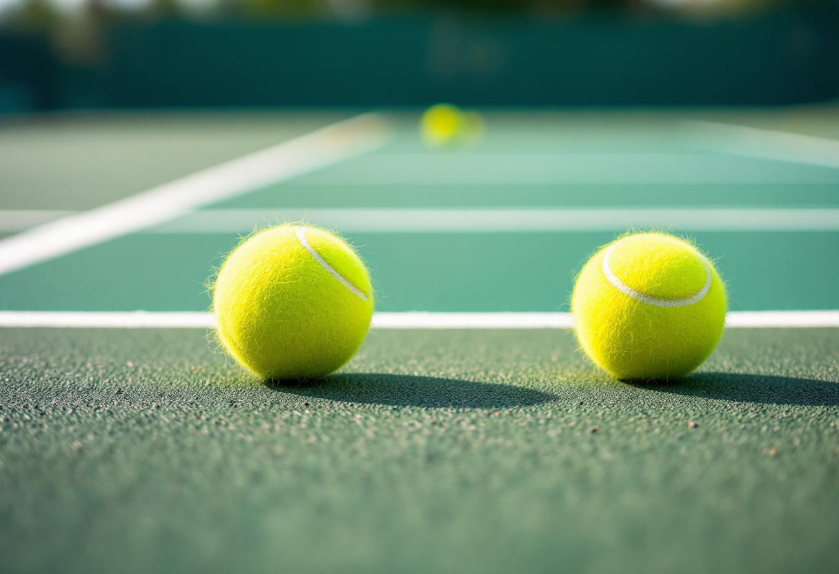 Jack Draper durante un match agli Australian Open